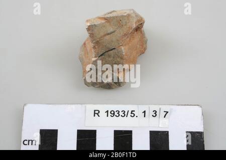 Flint Stone, planer, pierre, flint, 4 x 55 x 3,5 cm, préhistorique, France, inconnu, inconnu, Laugerie Banque D'Images