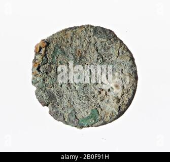 VZ: Antonine tête impériale r., Kz: Corrodée, pièce de monnaie, dupondius Banque D'Images