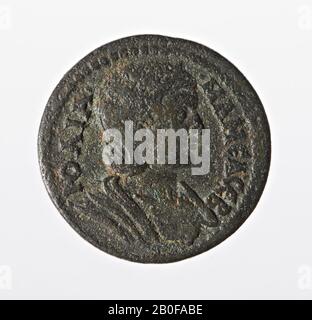 Antiquité classique, pièce, aes, Samos, Julia Mamaea, Ionia, métal, cuivre, diam., 29 mm, poids, 10,39 g, g 222-235 Banque D'Images