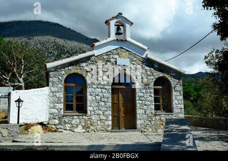 Grèce, île de Samothrace, chapelle Prophète Elias Banque D'Images