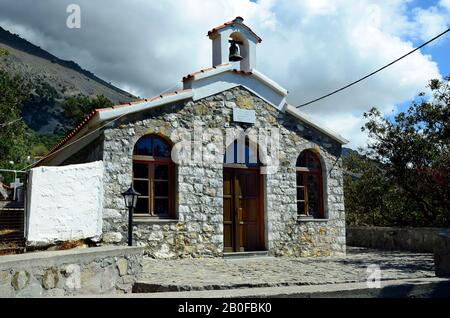 Grèce, île de Samothrace, chapelle Prophète Elias Banque D'Images