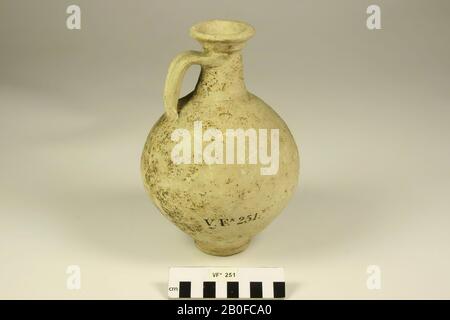 Pays-Bas période romaine, pichet, poterie, h, 23 cm, diam, 14,5 cm, roman, Pays-Bas, Utrecht, Bunnik, Vechten Banque D'Images