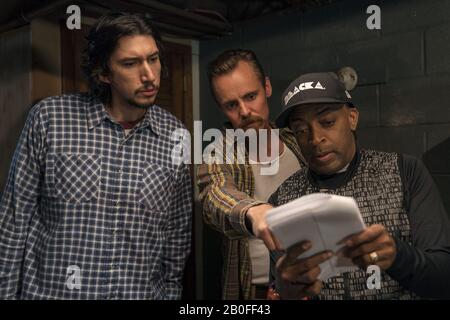 Blackkkansman Année : 2018 États-Unis Directeur : Spike Lee Adam Driver, Jasper Paakkonen, Spike Lee Photo De Tir Banque D'Images