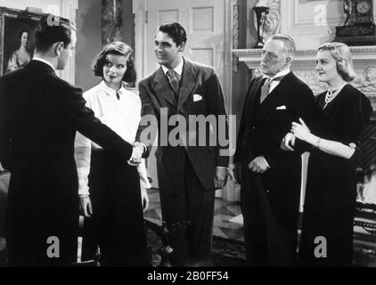 Année De Vacances : 1938 États-Unis Directeur : George Cukor Lew Ayres, Katharine Hepburn, Cary Grant, Henry Kolker, Doris Nolan Banque D'Images