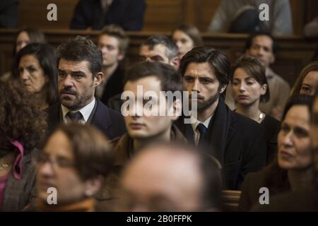 L'Affaire Sk1 An : 2014 France Directeur : Frédéric Tellier Raphaël Personnaz Banque D'Images