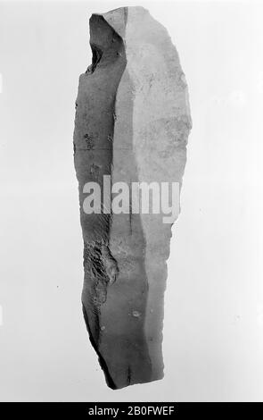 lame flint, lame, pierre, silex, longueur : 12,5 cm, préhistorique -3400 Banque D'Images