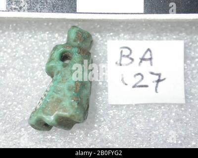 Couronne, Haute-Égypte, amulette, objet, foi, 1,6 cm, Egypte Banque D'Images