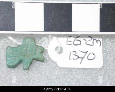 Egypte, amulet, hiéroglyphe, foi, longueur, 1,4 cm, emplacement, Egypte Banque D'Images