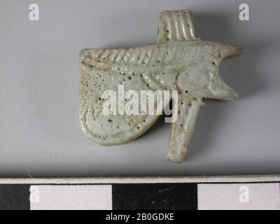 Veudjatoog, Horusoog, amulet, hiéroglyphe, foi, longueur: 2 cm, Egypte Banque D'Images