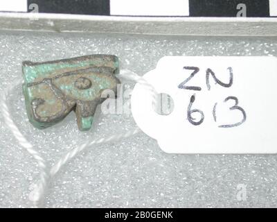 Veuve, amulet, hiéroglyphe, foi, longueur: 1,2 cm, Egypte Banque D'Images