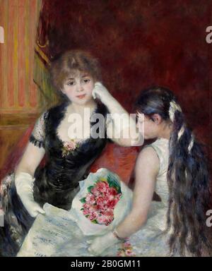 Pierre-Auguste Renoir, français, 1841-1919, une boîte au théâtre (au concert), 1880, huile sur toile Banque D'Images