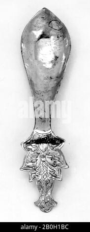 Pas de marque de fabrique, britannique, Caddy Spoon, 1817, Silver Banque D'Images