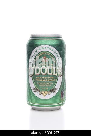 Irvine, CALIFORNIE - 22 JANVIER 2017: Odoux malt boisson CAN. La bière sans Alcool est produite par Anheuser-Busch. Banque D'Images