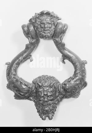 Défonce de porte, italien, Venise, CA. 1550, Italien, Venise, Bronze, Hauteur : 11 1/4 Po. (28,6 cm), Sculpture-Bronze Banque D'Images