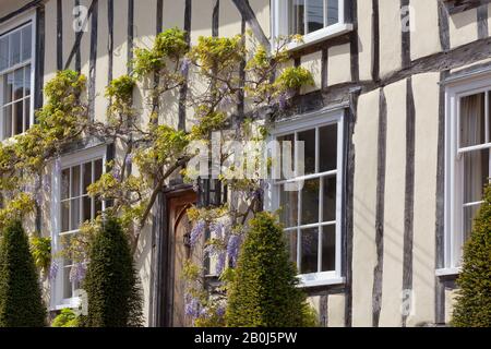 Ancien bâtiment à Lavenham, Suffolk Banque D'Images