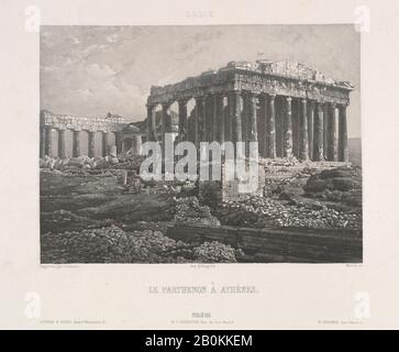 Noël-Marie-Paymal Lerebours, Excursions Daguerriennes. Les monuments et les monuments les plus marquables du globe, Noël-Marie-Paymal Lerebours (français, 1807–1873), Armand-Hippolyte-Louis Fizeau (français, 1819–1896), 1840, Gravures, aquatintes, lithographies et photogravures après daguerréotypes, 10 13/16 × 15 × 1 1/4 × 16 sur 7/16. (27,5 × 38,8 × 3,7 cm), Livres Banque D'Images