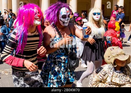 Parade, San Cristobal De Las Casas, Chiapas, Mexique Banque D'Images