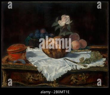 Edouard Manet, la Brioche, Edouard Manet (Français, Paris 1832–1883 Paris), 1870, huile sur toile, 25 5/8 x 31 7/8 in. (65,1 x 81 cm), Peintures Banque D'Images