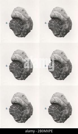 Phoque, Saséenne, Saséenne, Date Ca. 7 ème siècle A.D., Iran, Qasr-i Abu Nasr, Sasanian, argile Non cuite, 0,47 po. (1,19 cm), Joints en argile Banque D'Images