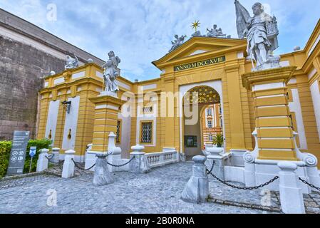 Visite de l'abbaye de Melk, Autriche Banque D'Images