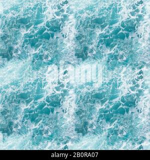 Fond d'eau de marbre, modèle sans couture Banque D'Images