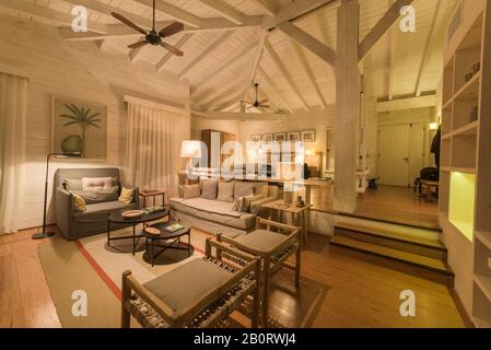 Intérieur de cabañas en Iguazu Banque D'Images