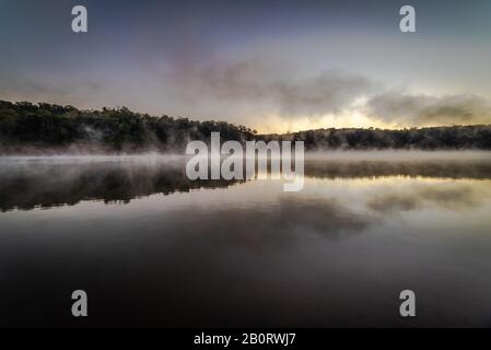 Rivière Iguazu Banque D'Images