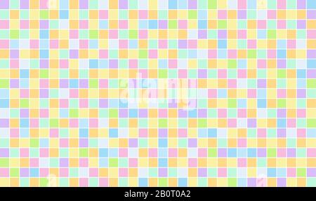 Arrière-plan pixellisé abstrait, arrière-plan vectoriel en pixels. Illustration de Vecteur