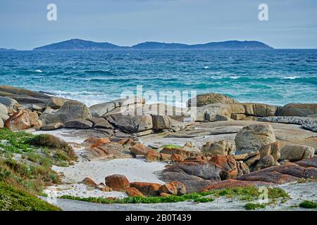 Plage De Squeaky Au Parc National De Wilsons Promontory, Australie, Parc National De Wilsons Promontory Banque D'Images