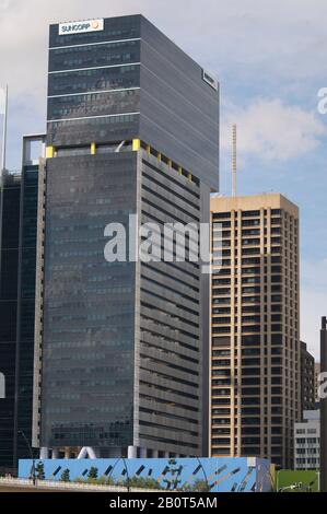 Brisbane, Queensland, Australie - 27 janvier 2020 : vue du siège social de Suncorp Bank à Brisbane. Suncorp Group Limited est un Australi Banque D'Images