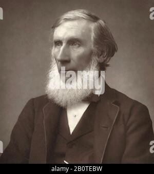 JOHN TYNDALL (1820-1893) Physicien Irlandais Banque D'Images