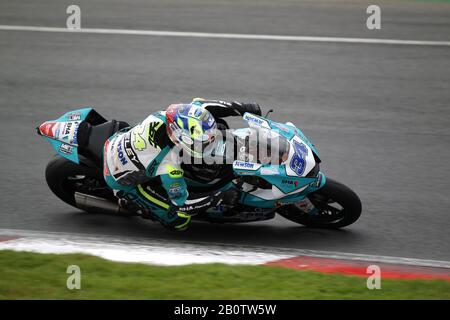 Alastair Seeley - Yamaha - Aha Yamaha (34) - 2019 Championnat Britannique De Supersport. Marques Hatch, Druid Bend. Banque D'Images