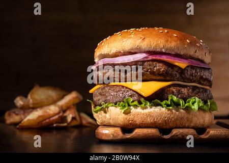 Photo prise pour un steakhouse argentin. Banque D'Images