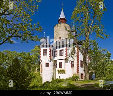 Château De Posterstein Dans Le Haut Sprottal, Altenburger Land District, Thuringe, Allemagne, Europe Banque D'Images