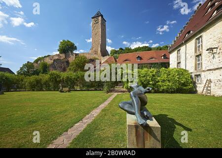 Burg Giebichenstein À Halle/Saale, Saxe-Anhalt, Allemagne Banque D'Images