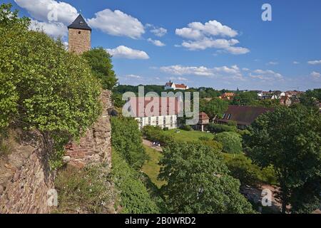 Burg Giebichenstein À Halle/Saale, Saxe-Anhalt, Allemagne Banque D'Images