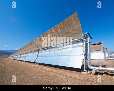 Andasol 1 centrale solaire thermique, Guadix, Espagne, Europe Banque D'Images