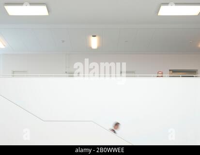 Salle D'Assemblage, École, Vogelstang, Bade-Wurtemberg, Allemagne, Europe Banque D'Images