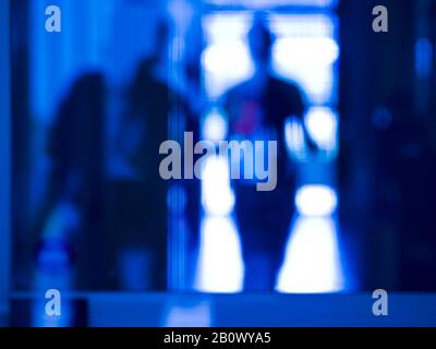 Les gens ne sont pas au centre de l'attention Banque D'Images