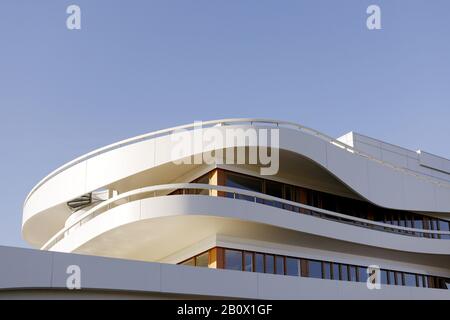 Immeuble de bureaux moderne, architecture, Osnabrück, Basse-Saxe, Allemagne, Banque D'Images