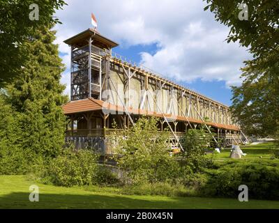 Gradierwerk Bad Soden-Allendorf, Werra-Meißner-Kreis, Hesse, Allemagne, Banque D'Images