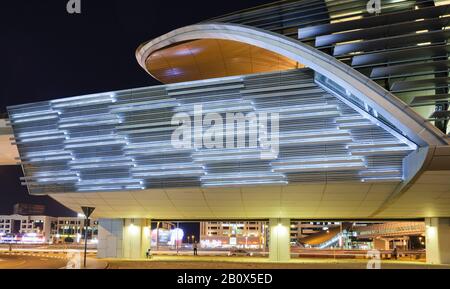 Metro Station, Dubaï, Emirats Arabes Unis, Banque D'Images