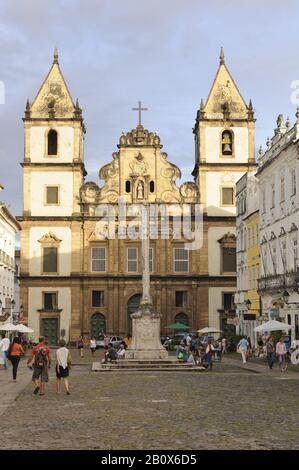 Église D'Igreja Sao Francisco, Pelourinho, Salvador Da Bahia, Bahia, Brésil, Amérique Du Sud, Banque D'Images