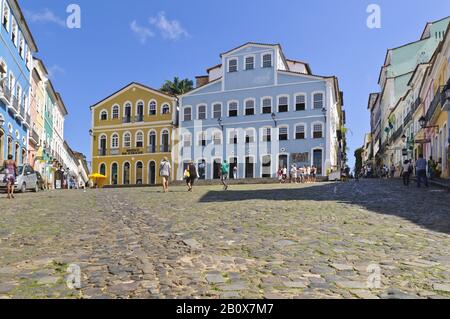 Jorge Amado Museum, Largo Do Pelourinho, Salvador Da Bahia, Bahia, Brésil, Amérique Du Sud, Banque D'Images