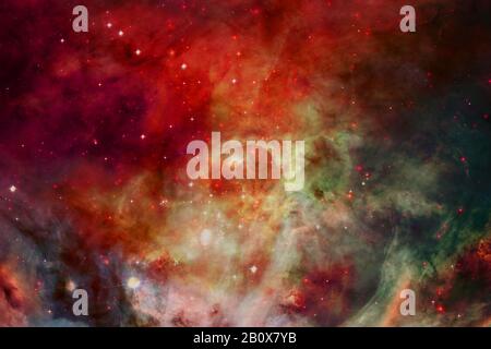 Galaxie des milliers d'années-lumière loin de la Terre. Éléments de cette image fournie par la NASA. Banque D'Images