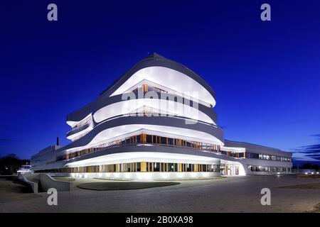 Immeuble de bureaux moderne, architecture, Osnabrück, Basse-Saxe, Allemagne, Banque D'Images