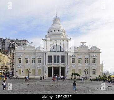 Palacio Rio Branco, Pelourinho, Salvador Da Bahia, Bahia, Brésil, Amérique Du Sud, Banque D'Images