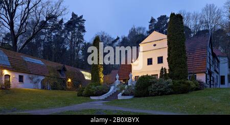 Barkenhoff, Heinrich Vogeler Haus, Worpswede, Basse-Saxe, Allemagne, Banque D'Images