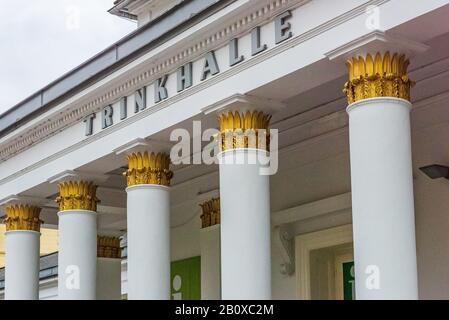 Ancien palais appelé Trinkhalle, point de repère principal à Bad Ischl dans Salzkammergut Banque D'Images