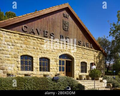 Winery Ksara dans la vallée de la Bekaa, Liban, Banque D'Images